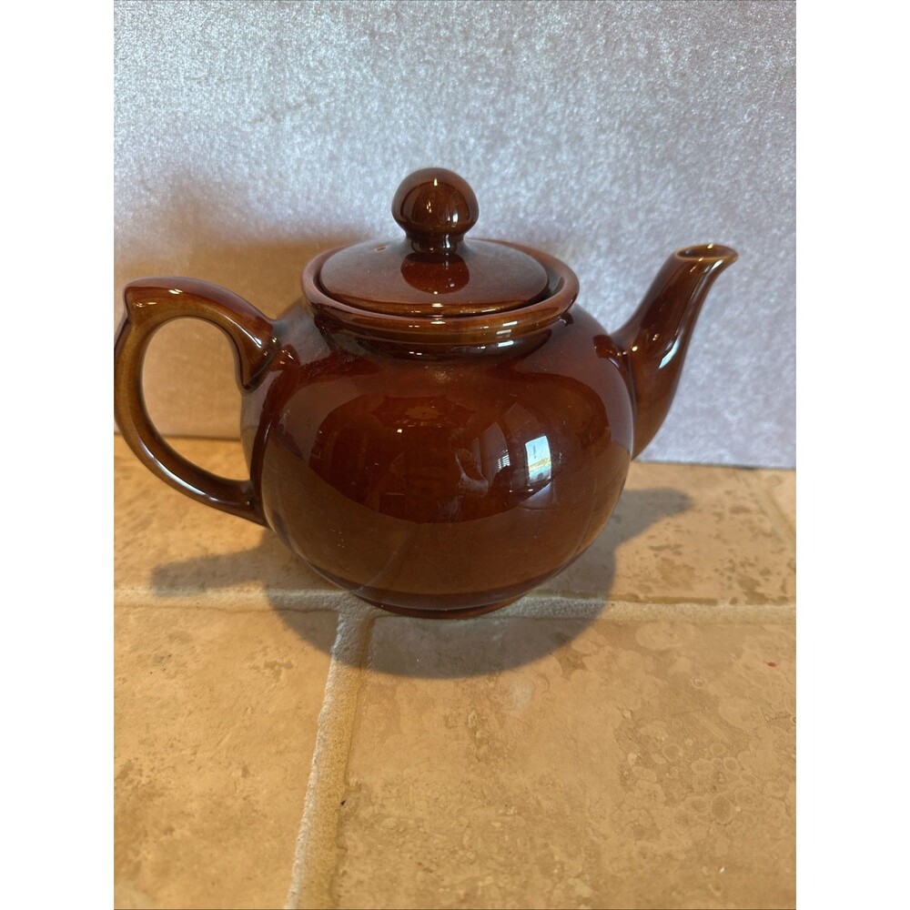 Vintage Pristine England "BROWN" Teapot